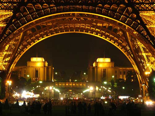 Eiffel Tower Night Picture
